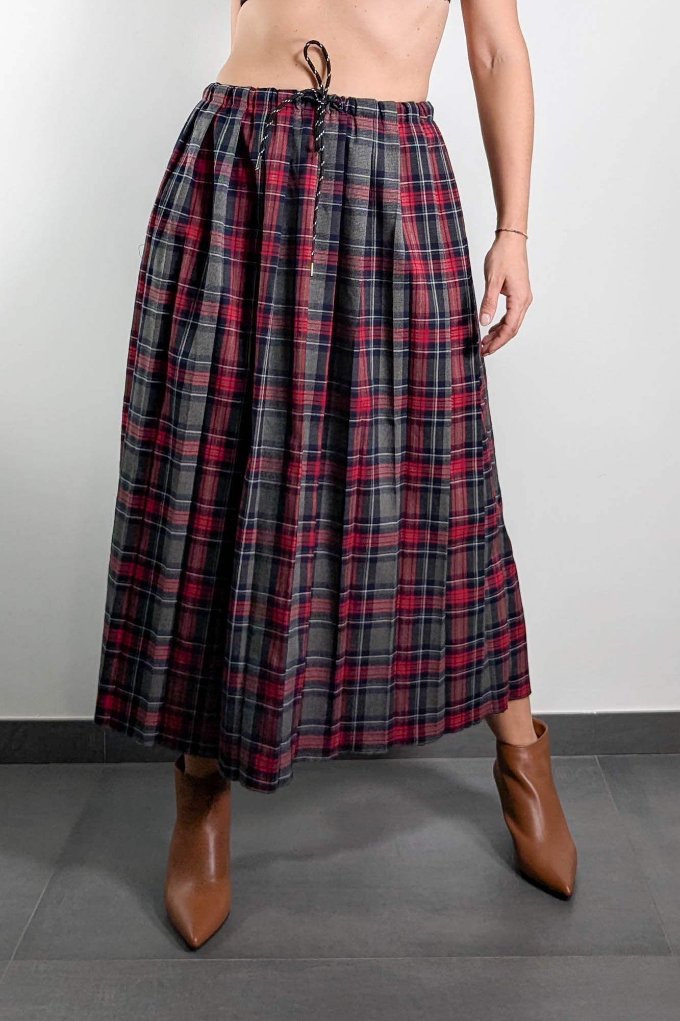 Susy Mix Gonna Plisse midi Hermans Store – HERMANS STORE