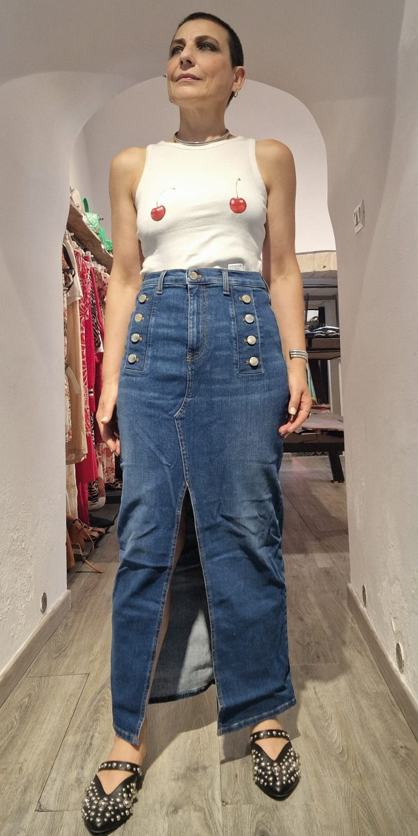 VICOLO GONNA DB5056 SS2024