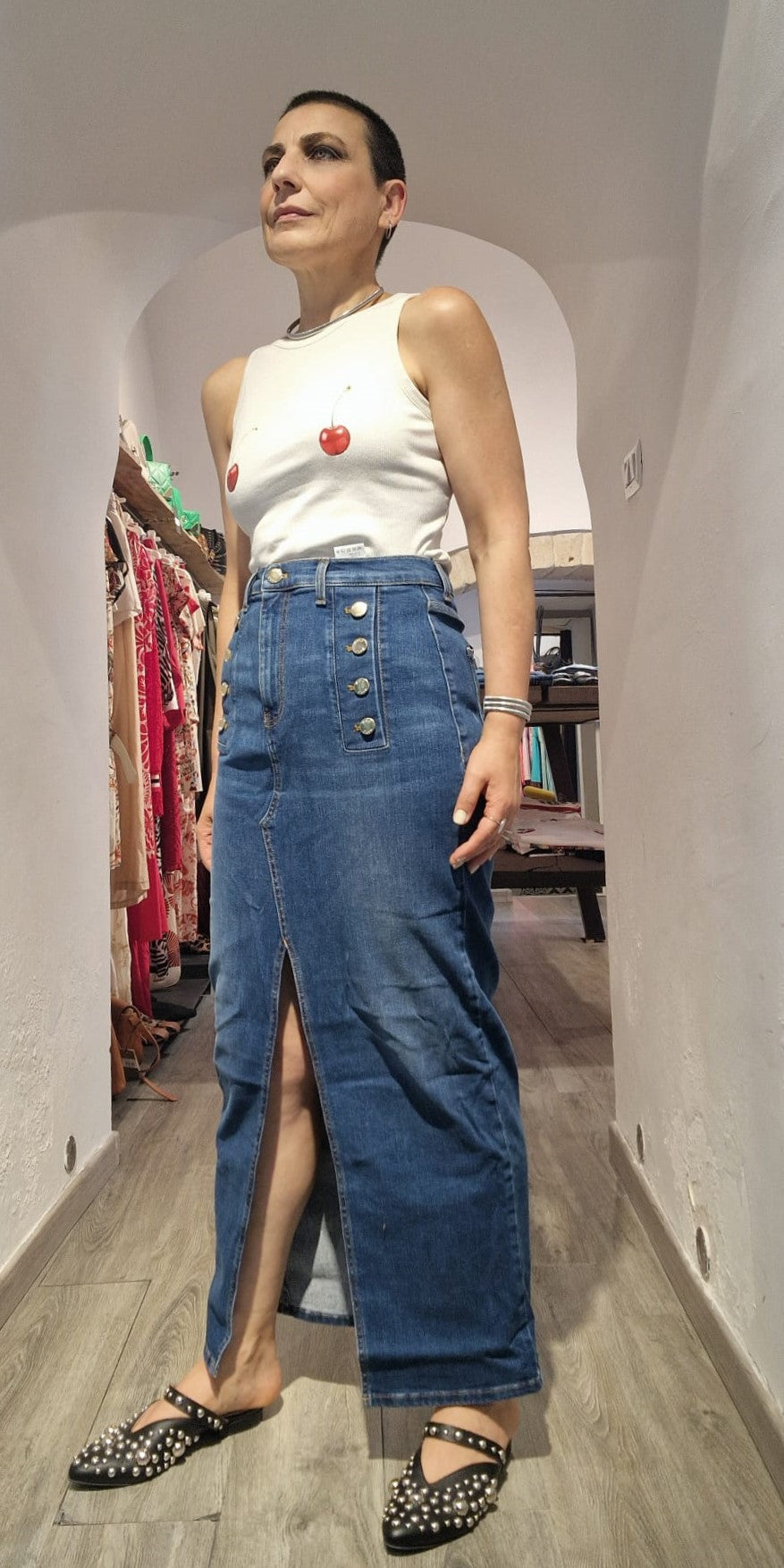 VICOLO GONNA DB5056 SS2024