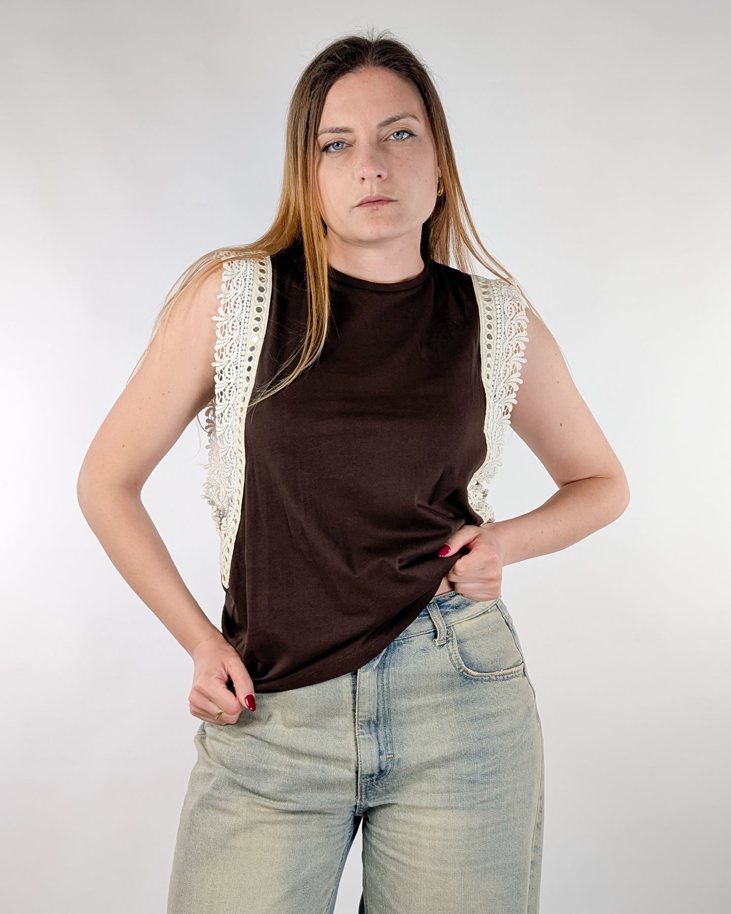 Tensione In Maglia DC1101 Cioccolato