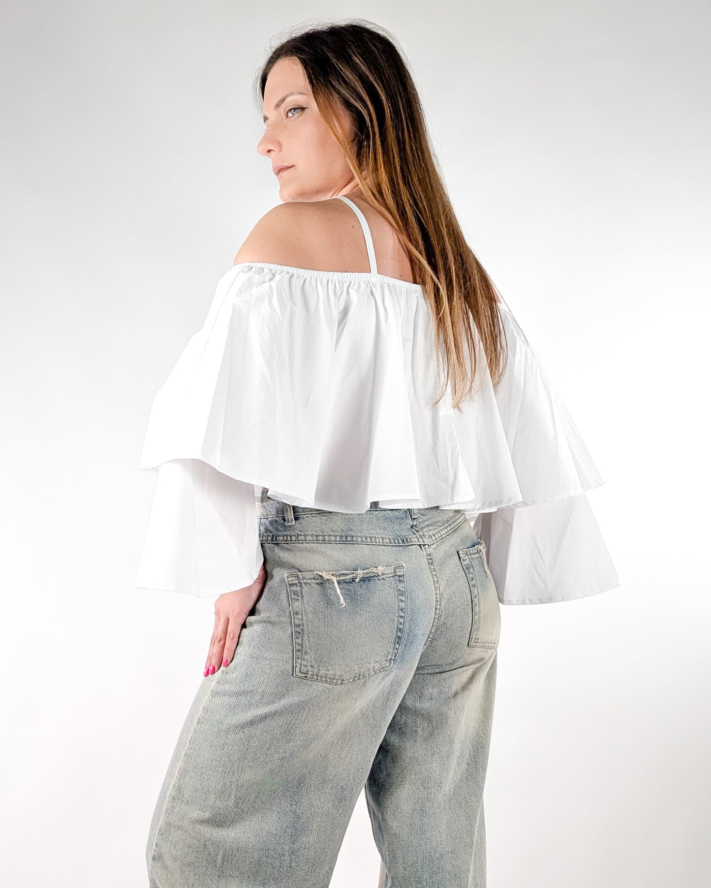 Susy Mix Blusa 3238125 Bianco