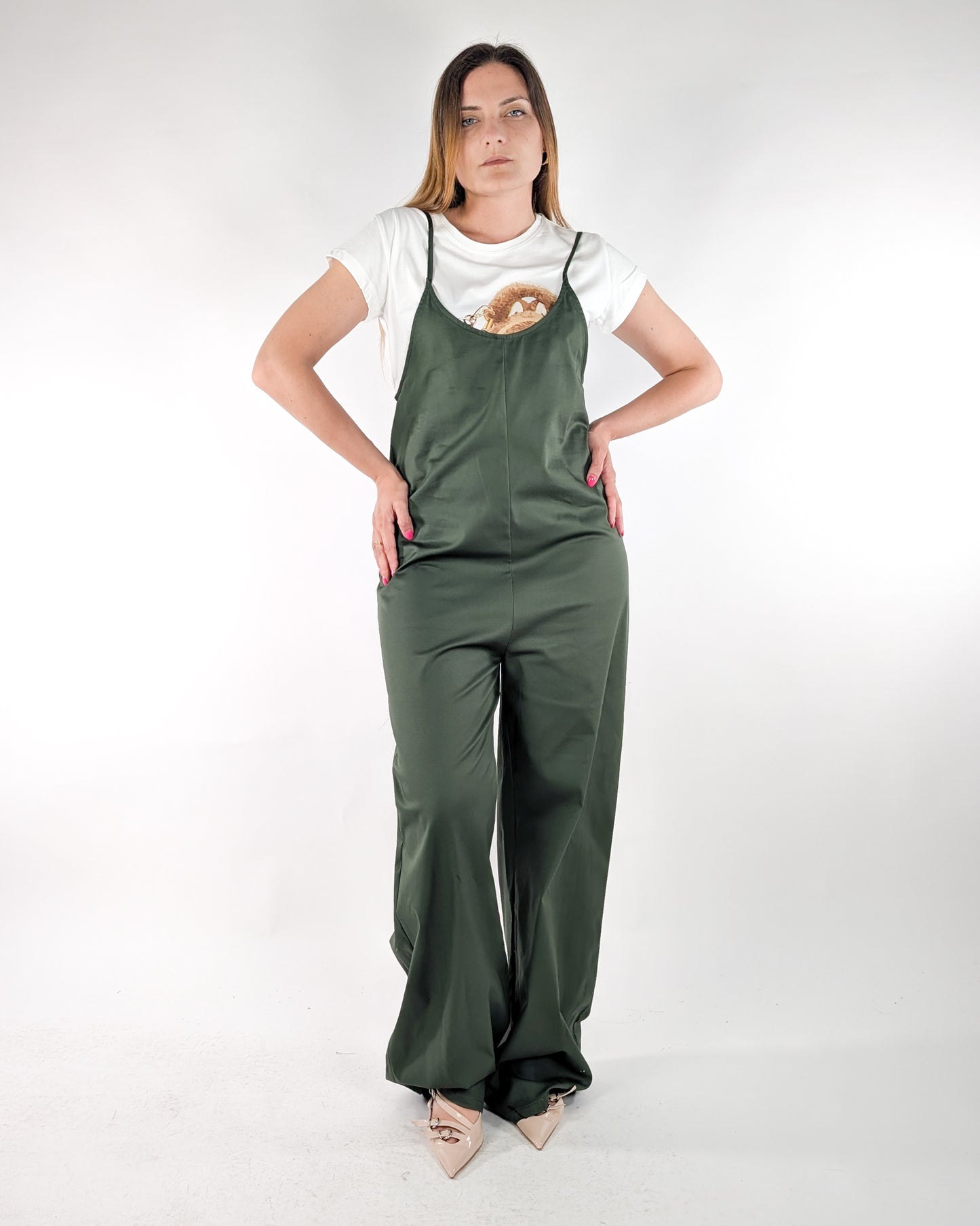 Vicolo Tuta TD2512 Verde Militare