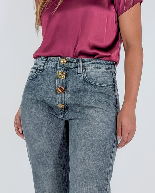 AI25 Vicolo Jeans DF5043 Denim Nero