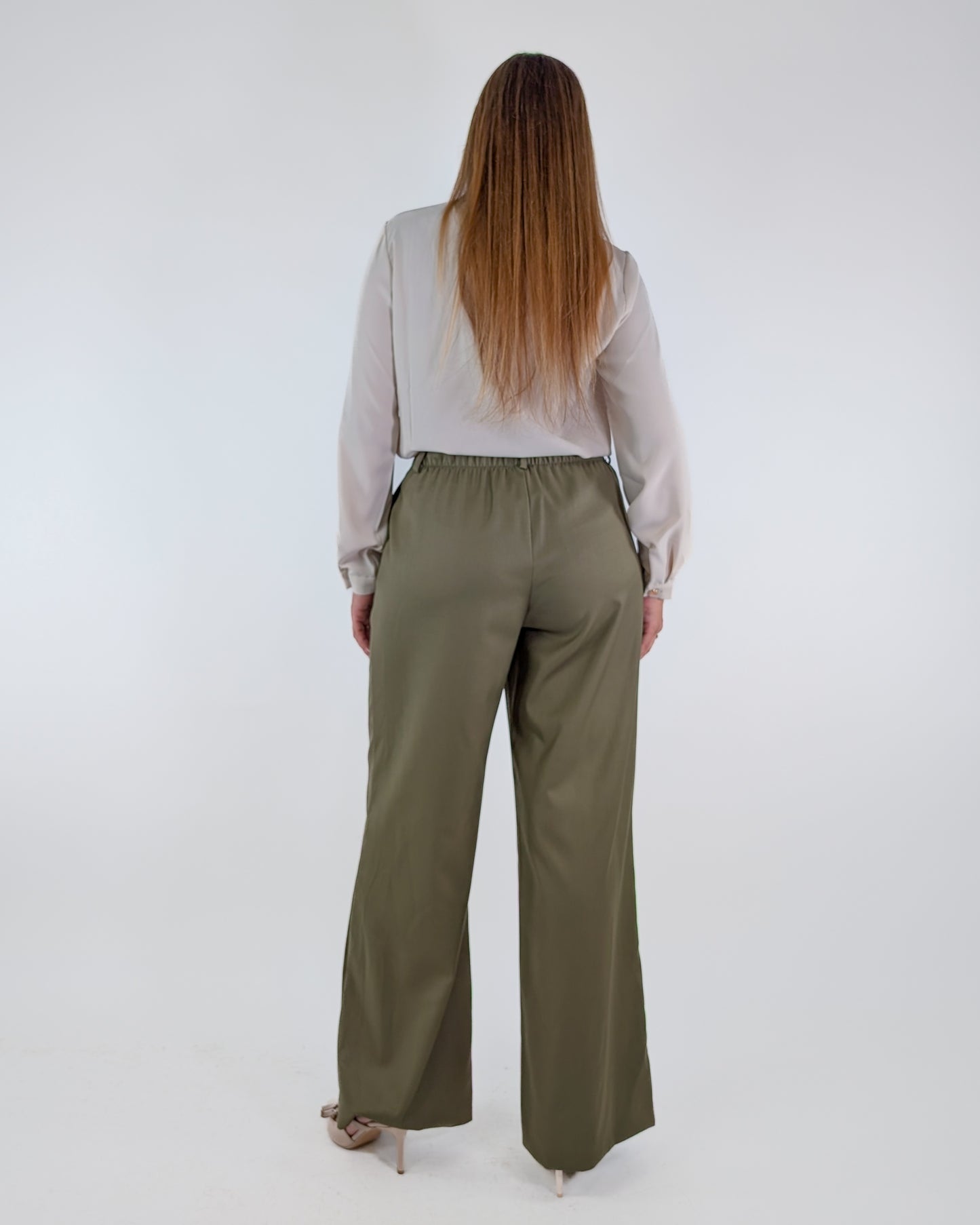 Susy Mix Pantalone M09331 Verde Oliva
