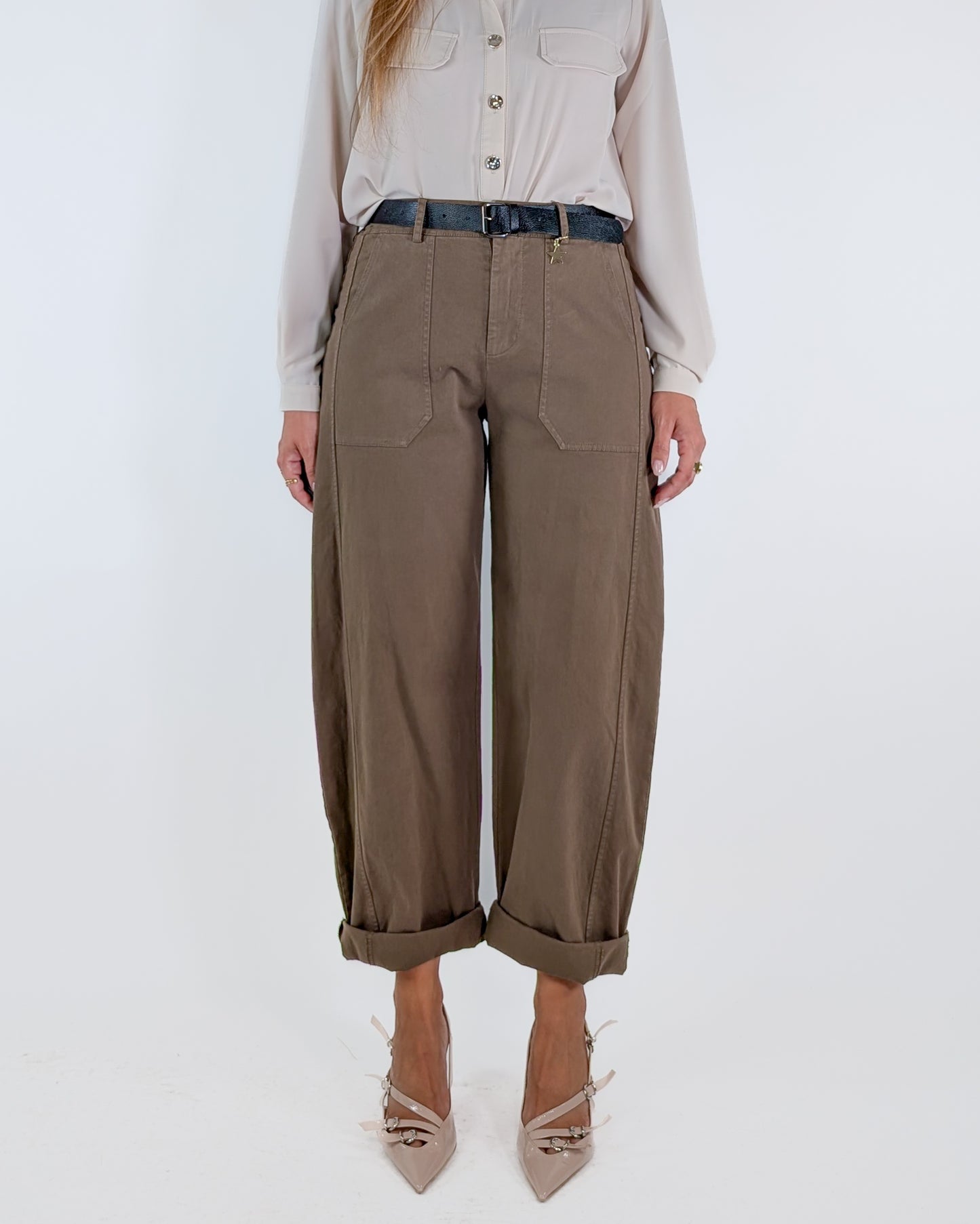 Susy Mix Pantalone 58300GAB Tabacco