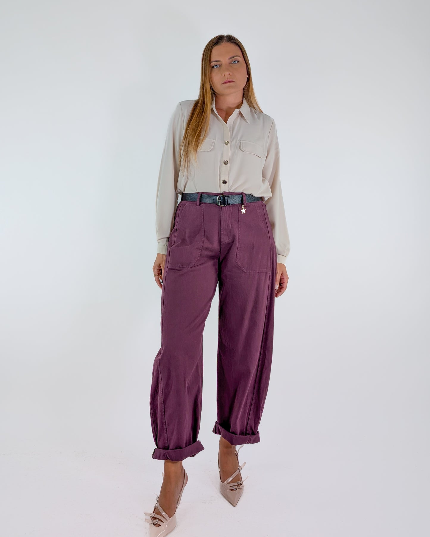 AI25 Susy Mix Pantalone 58300GAB Vino