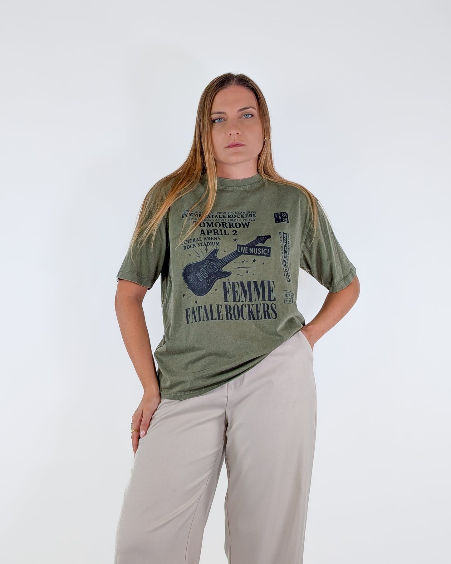Susy Mix T-Shirt 222M Verde Militare