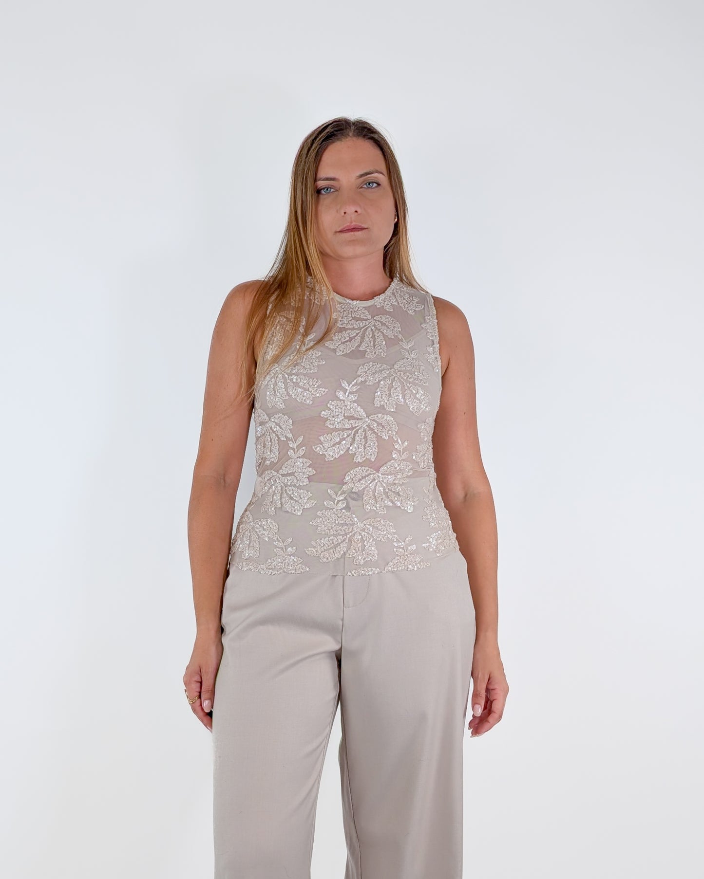 Susy Mix Canotta L5572 Burro