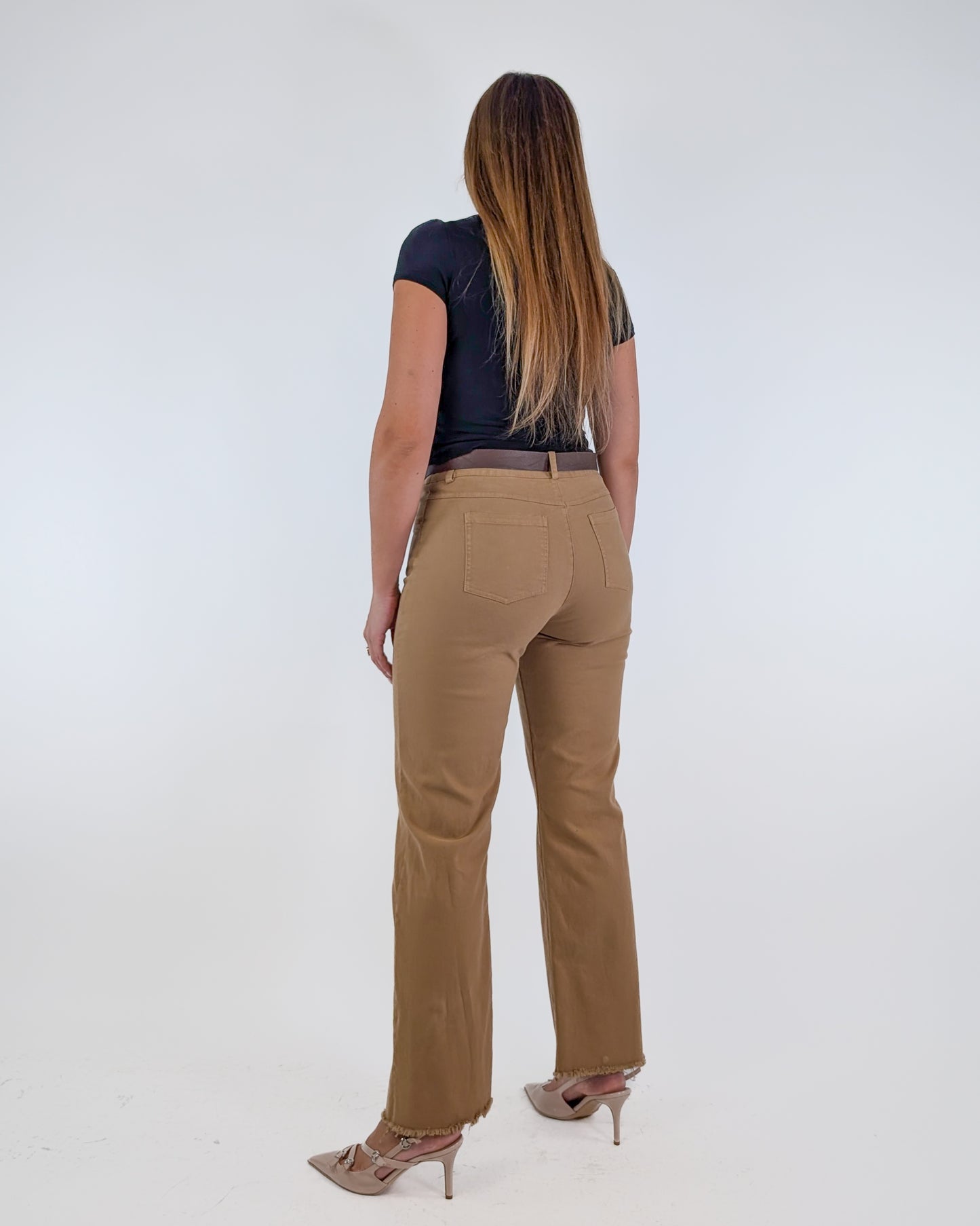 AI25 Tensione In Pantalone PA5275 Fagiolo