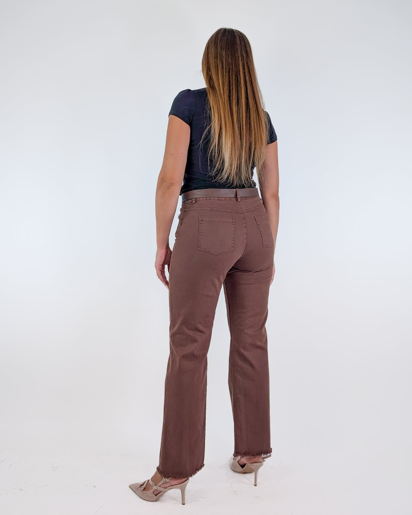 AI25 Tensione In Pantalone PA5275 Cioccolato