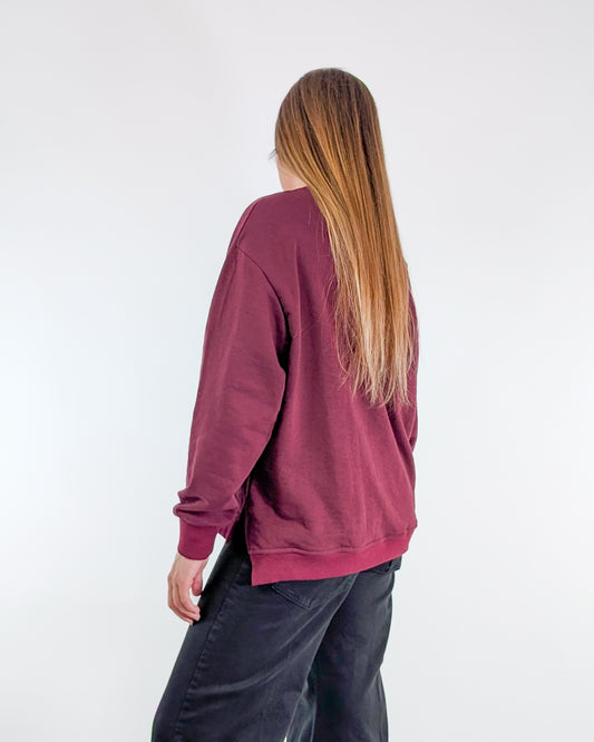 AI25 Susy Mix Felpa SH002739 Vino