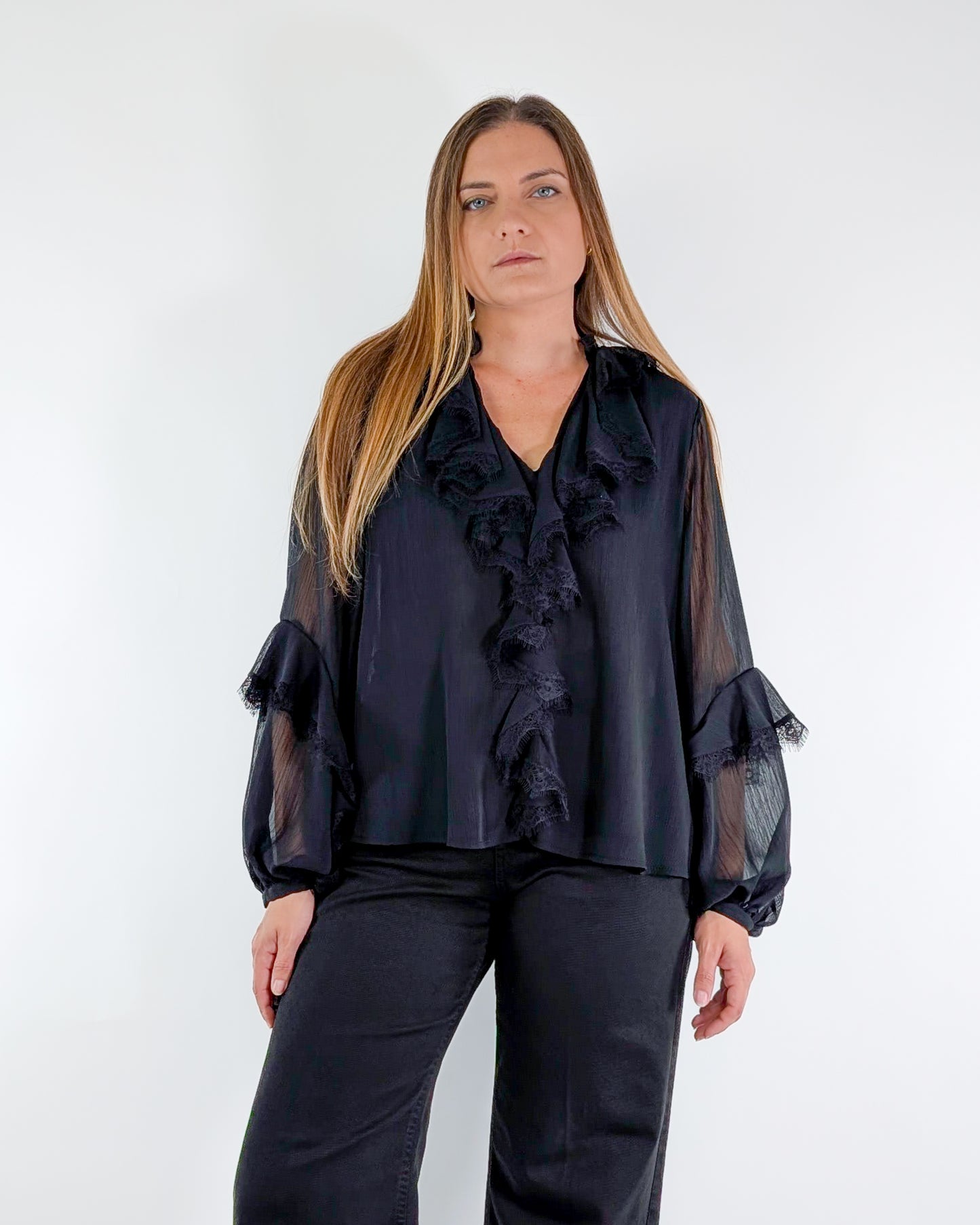 Susy Mix Camicia SM163A Nero