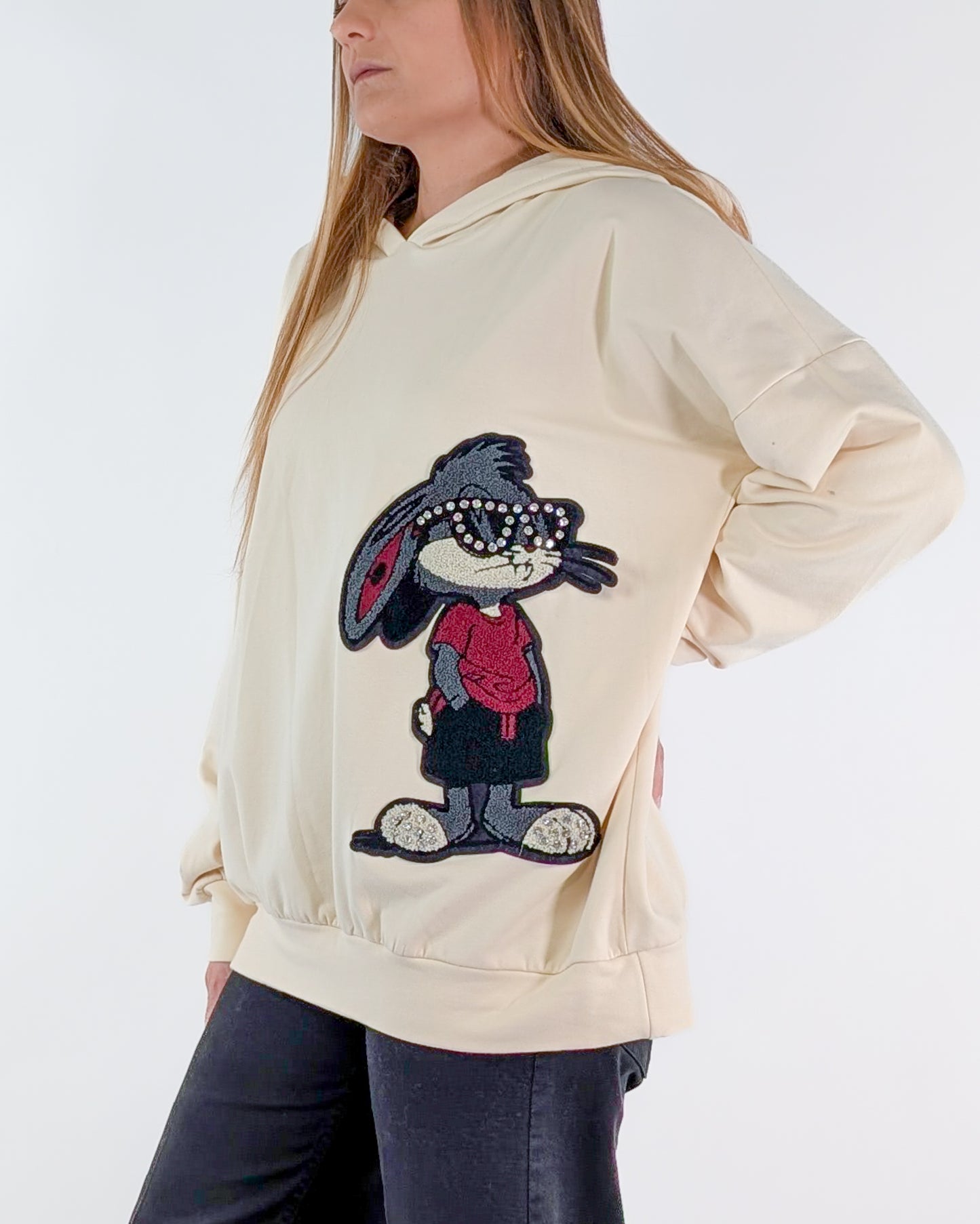 Susy Mix Felpa I256125 Avorio