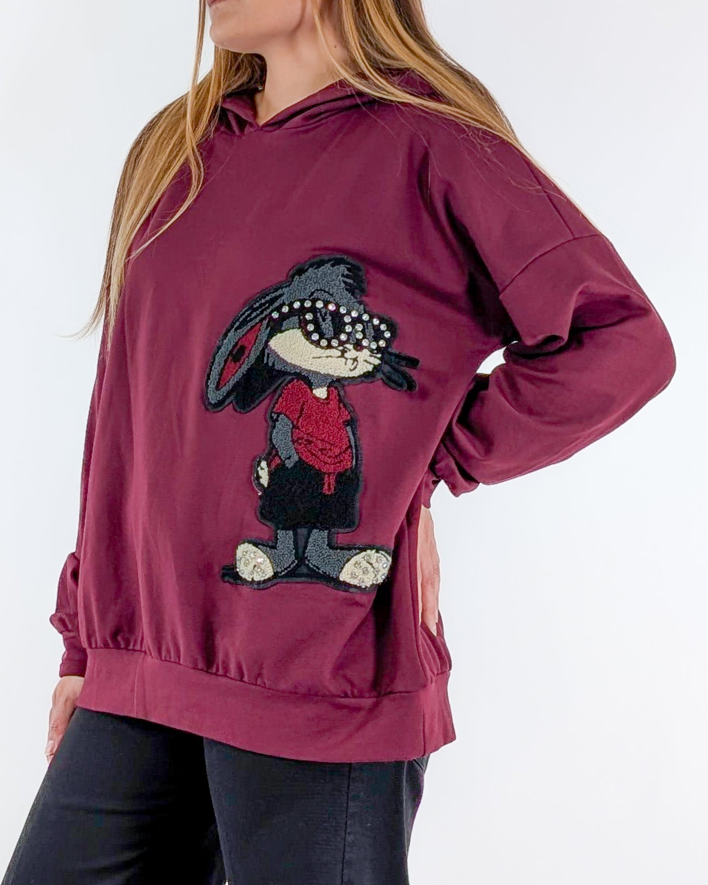 Susy Mix Felpa I256125 Vino
