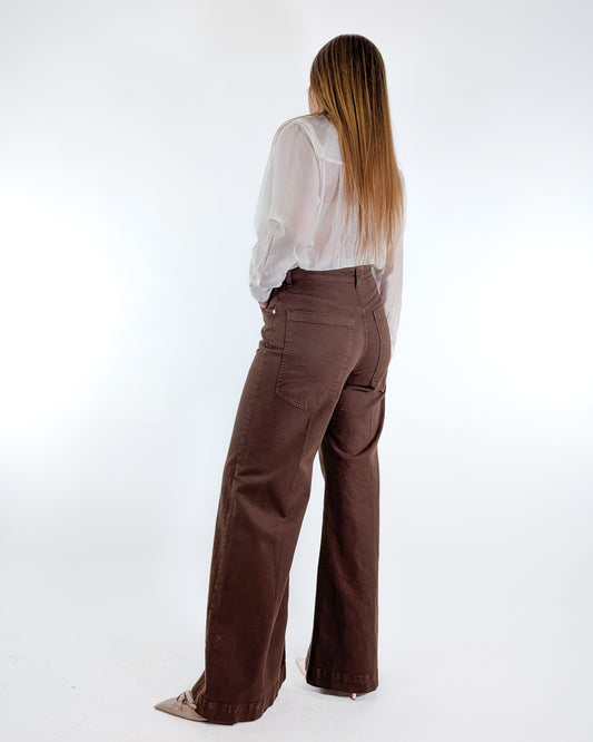 AI25 Susy Mix Pantalone 81187BOS Cacao