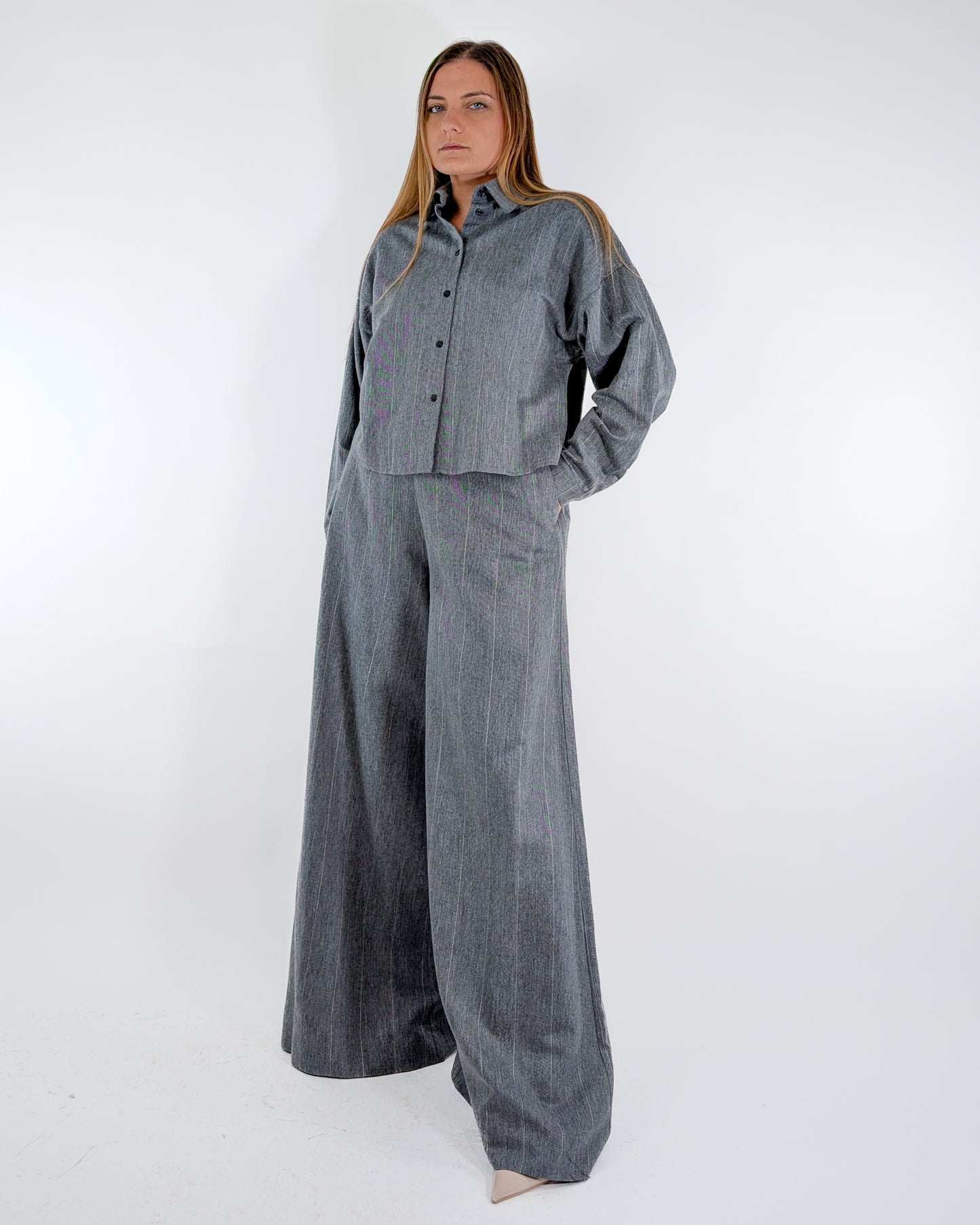 Susy Mix Pantalone P1036T879 Grigio