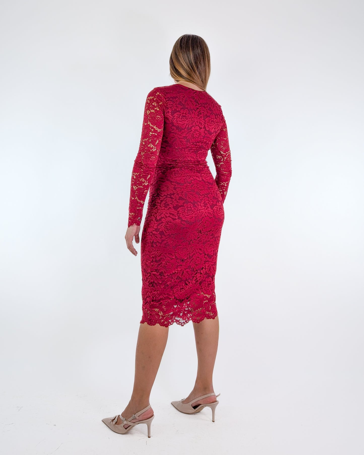 Susy Mix Abito A109271PIZZO Vino