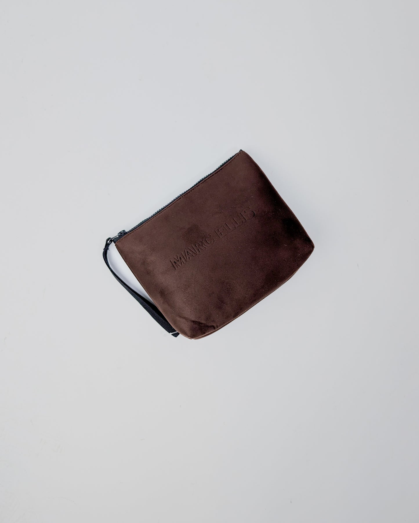 AI25 Marc Ellis Pochette BUBY SUEDE CLUTCH Cocoa
