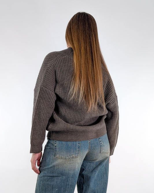 AI25 Susy Mix Cardigan M792079 Tortora