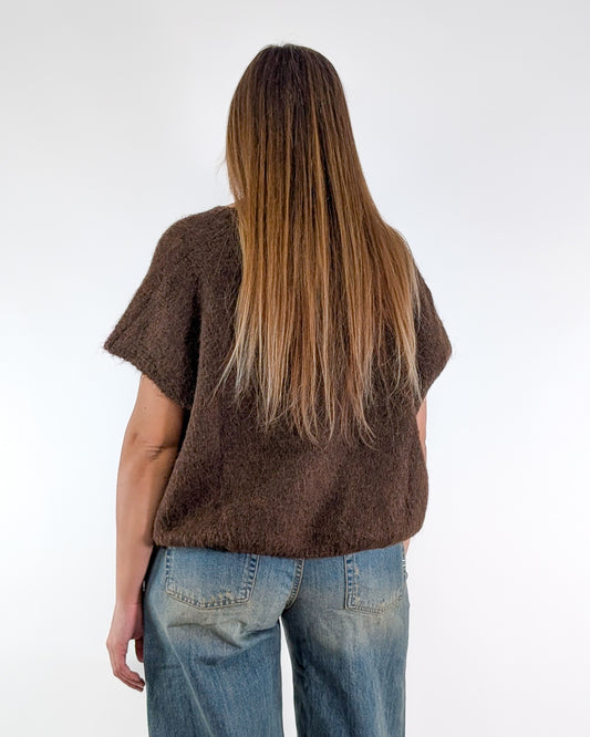 AI25 Susy Mix Cardigan 25672 Moro