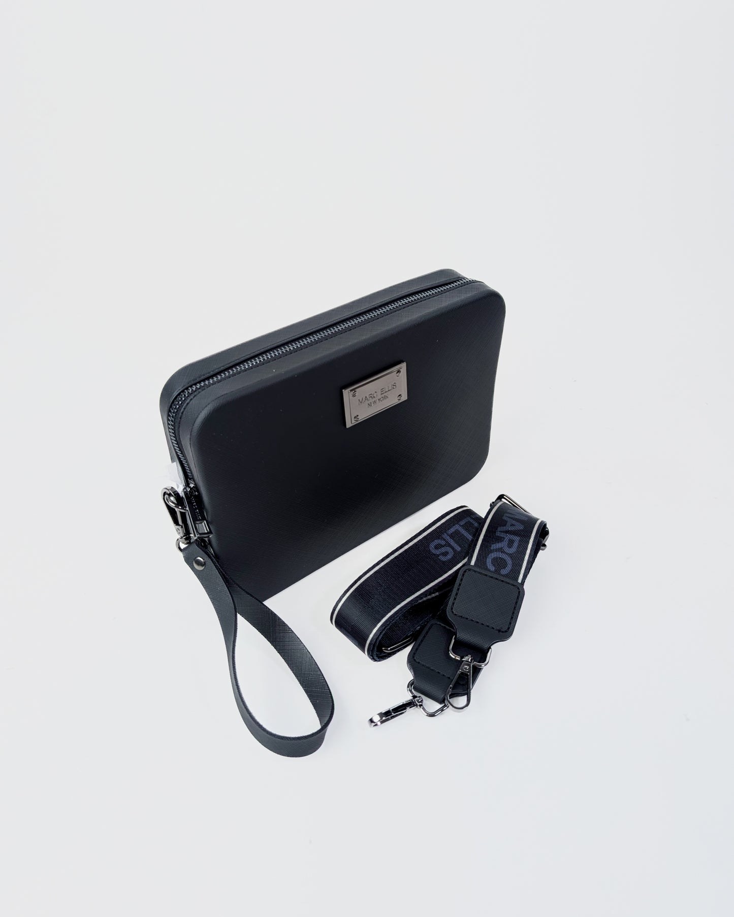 AI25 Marc Ellis Borsa FLAT FLOWE _25 BLACK / CDF