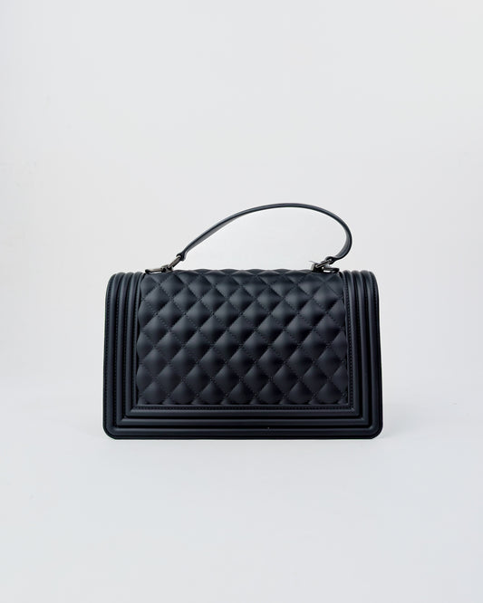 AI25 Marc Ellis Borsa FLAT SQUARE M BLACK / BRUSH CDF