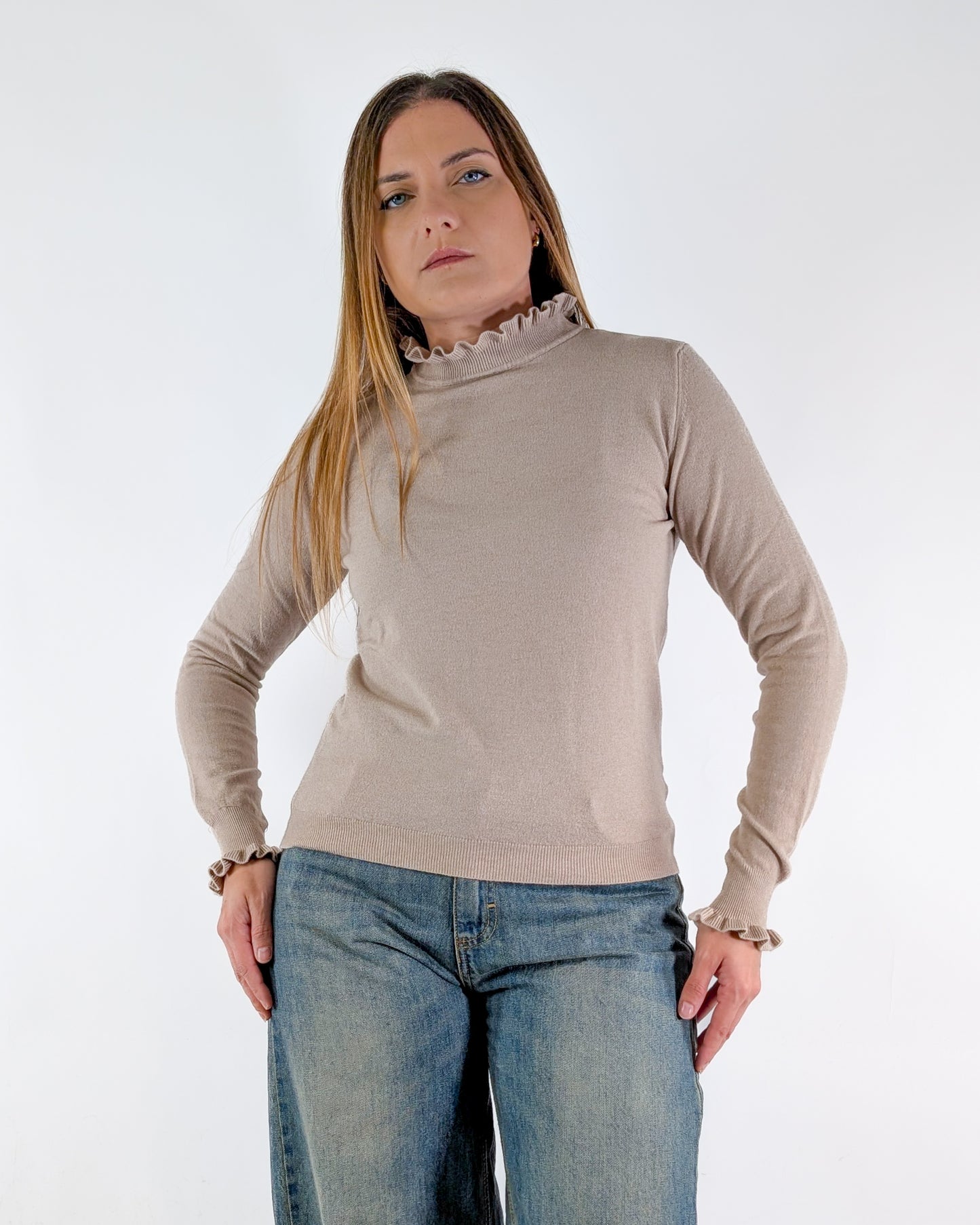 AI25 Have One Maglia MNC-P059 Tortora