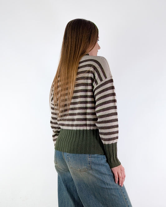 AI25 Susy Mix Maglia M92112 Verde Militare