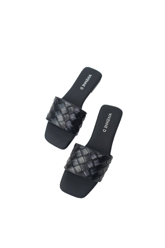 PE26 Vivienne D Ciabattine VST018 Nero