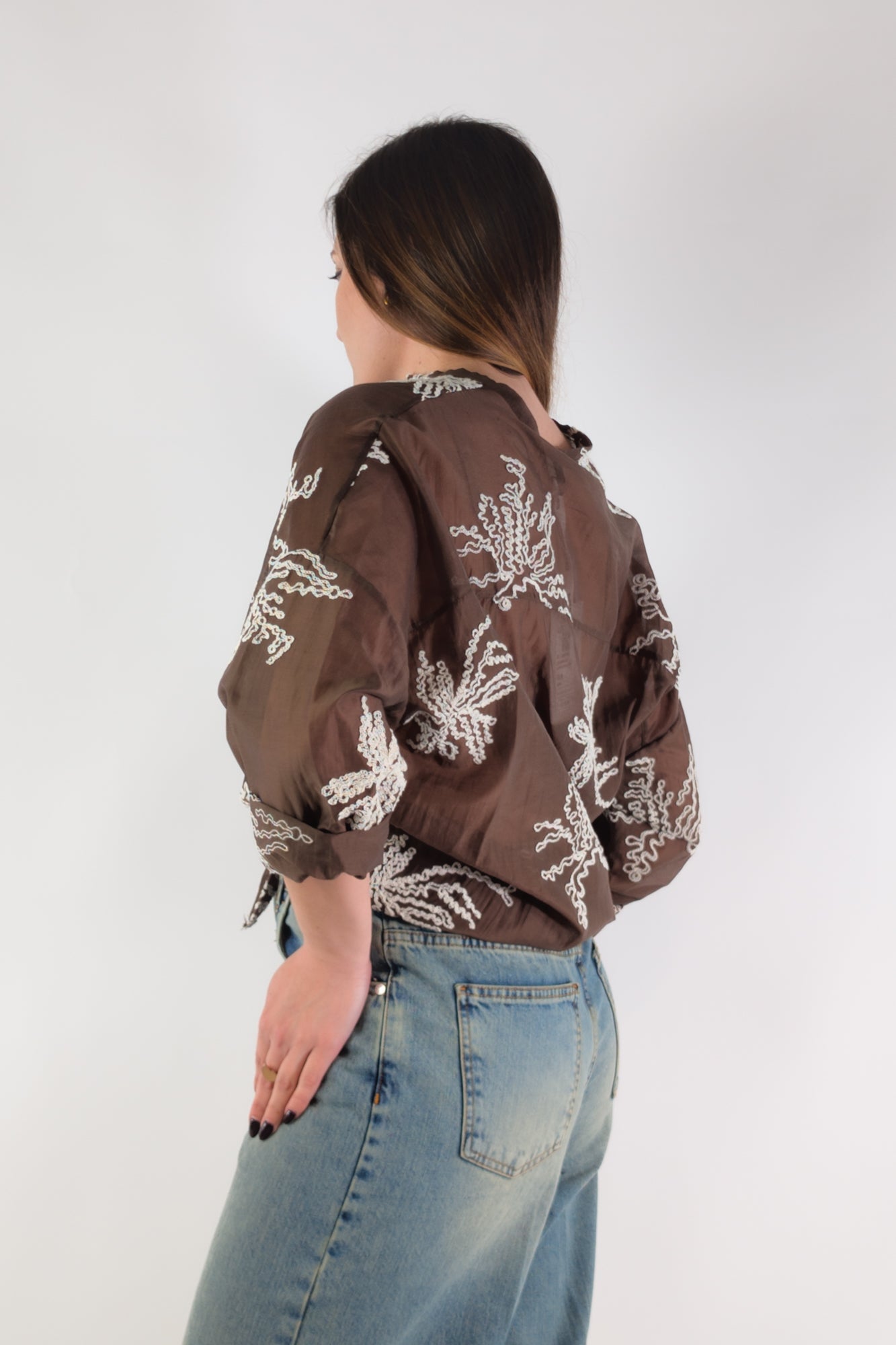 PE26 Susy Mix Camicia S26M739RI Moro