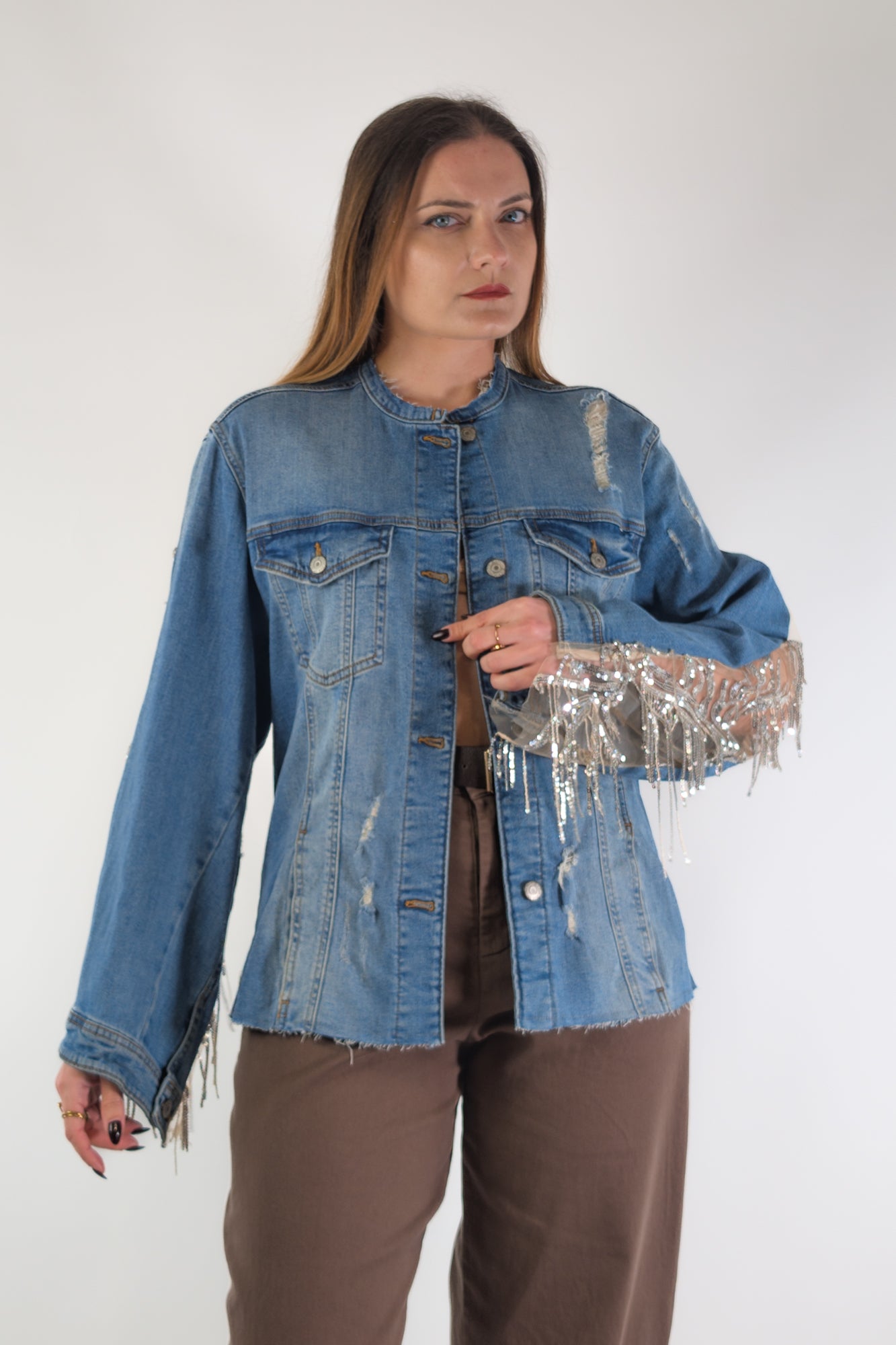 PE26 Tensione In Giubbotto TI0160PE26 Denim