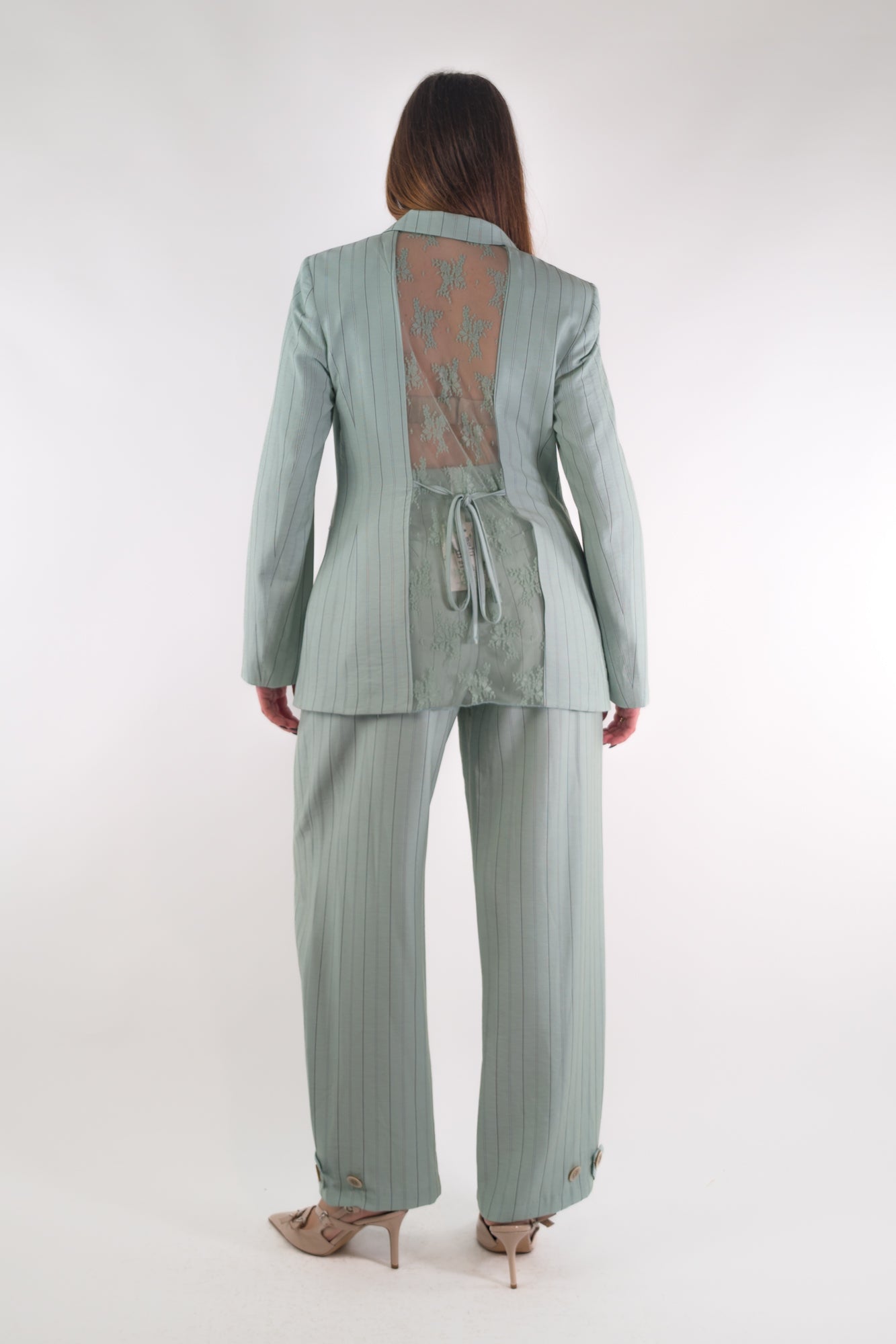 PE26 Susy Mix Pantalone PP365T91F342 Verde