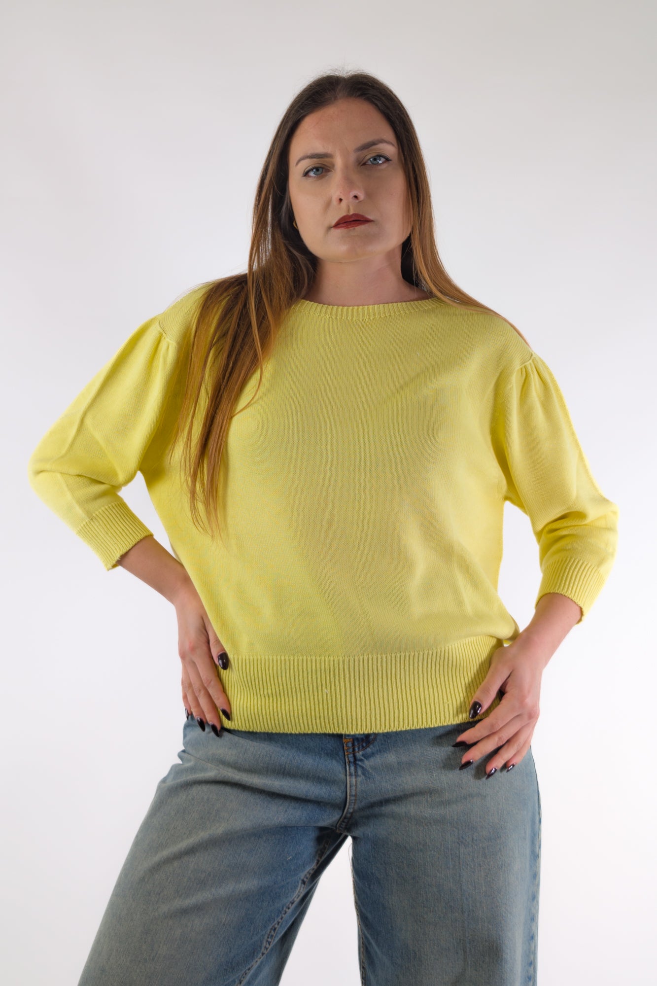 PE26 Susy Mix Maglia M93005 Giallo