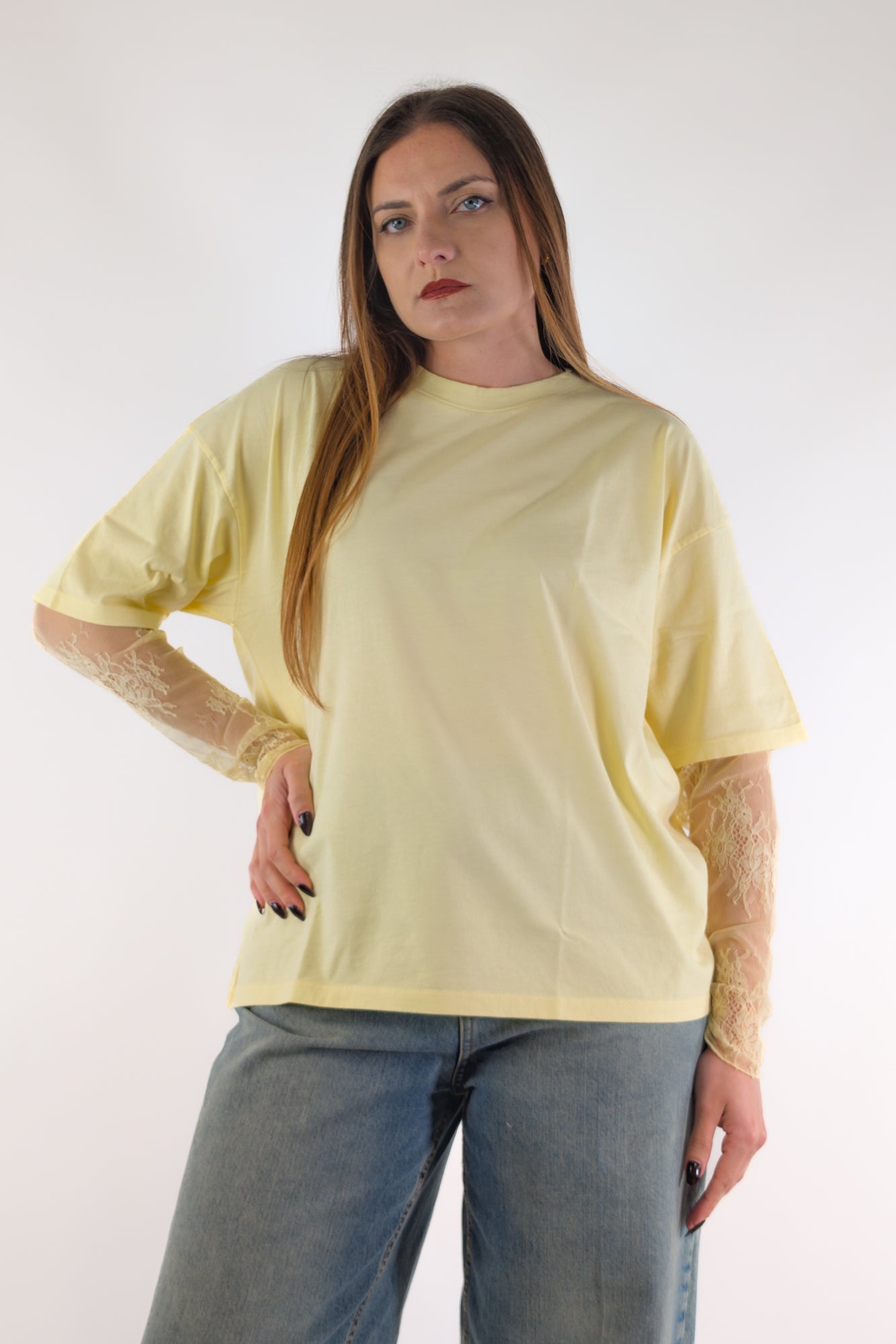PE26 Susy Mix Maglia 11073 Giallo