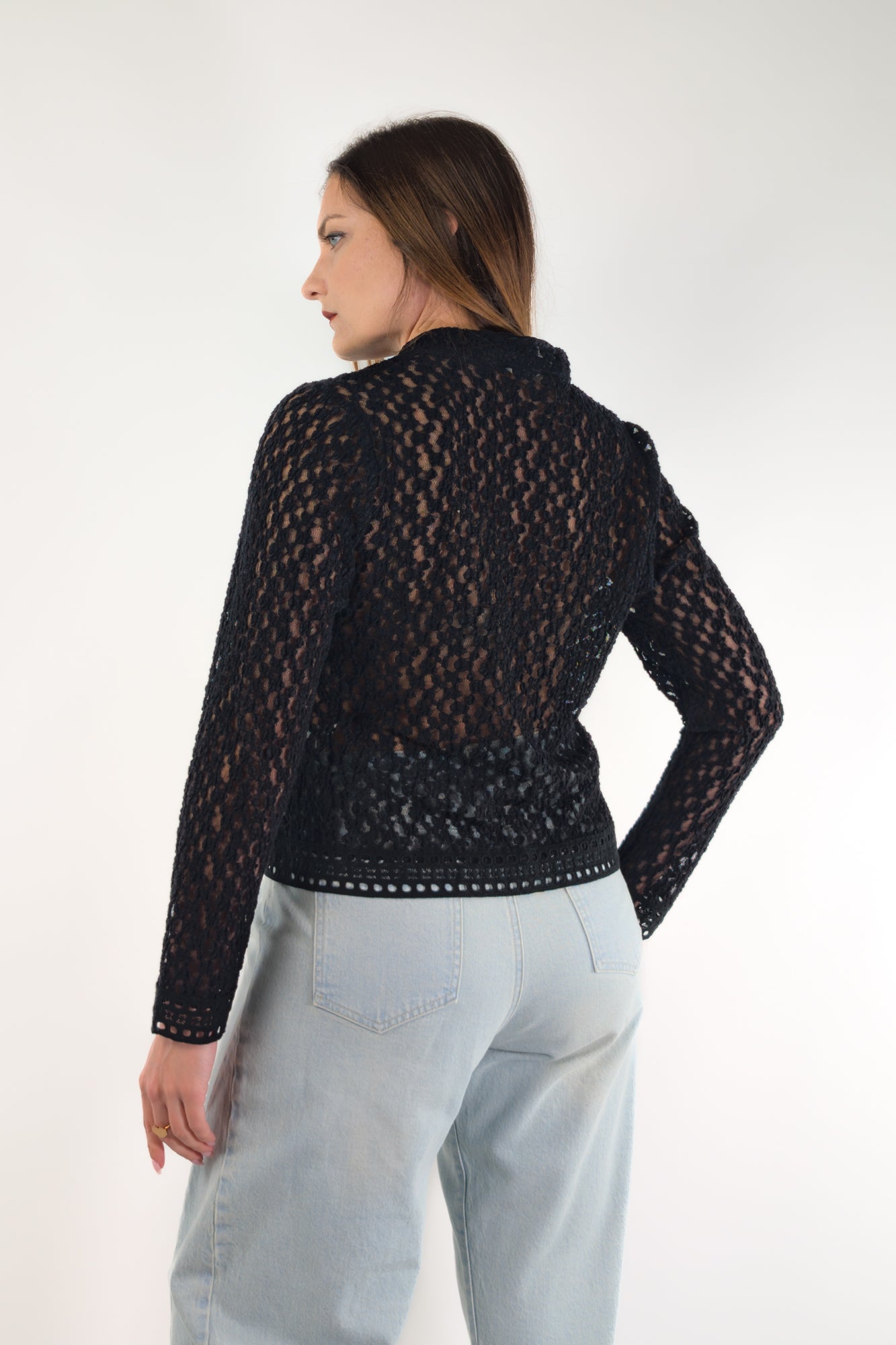 PE26 Susy Mix Camicia S3660 Nero