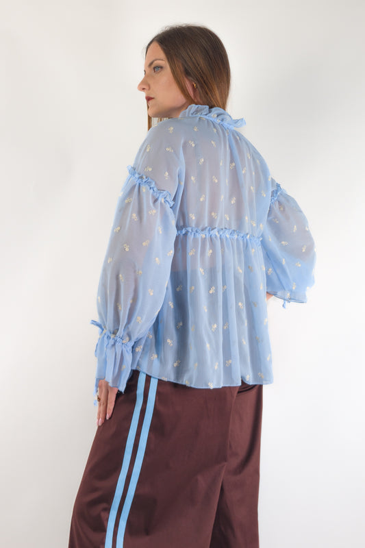 PE26 Susy Mix Camicia S33080 Celeste