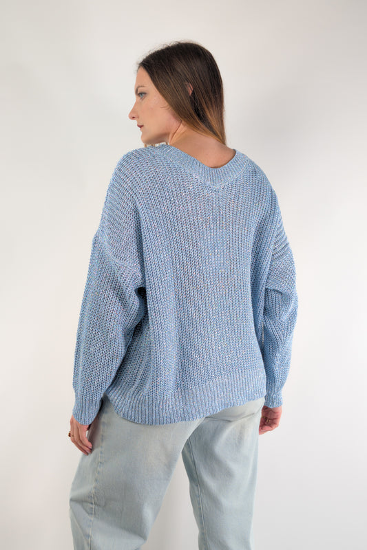 PE26 Susy Mix Maglia WL5022 Celeste