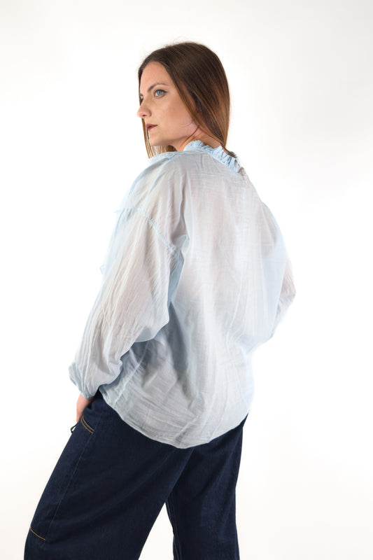 PE26 Susy Mix Camicia 265006 Celeste
