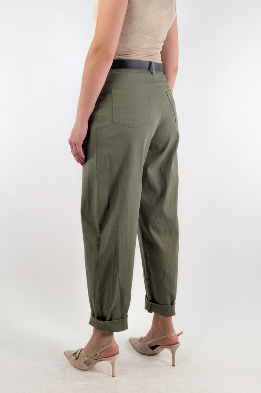 PE26 Susy Mix Pantalone 60285GL Militare