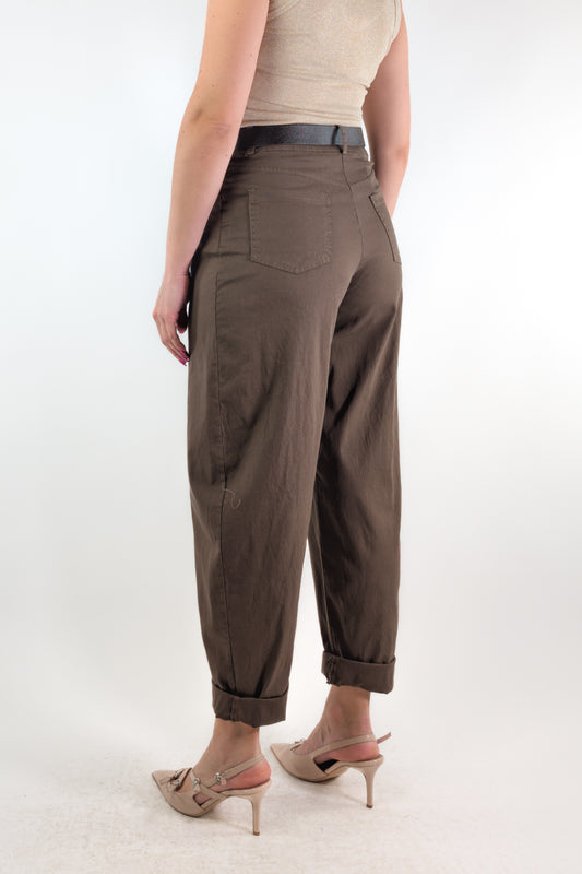 PE26 Susy Mix Pantalone 60285GL Moro