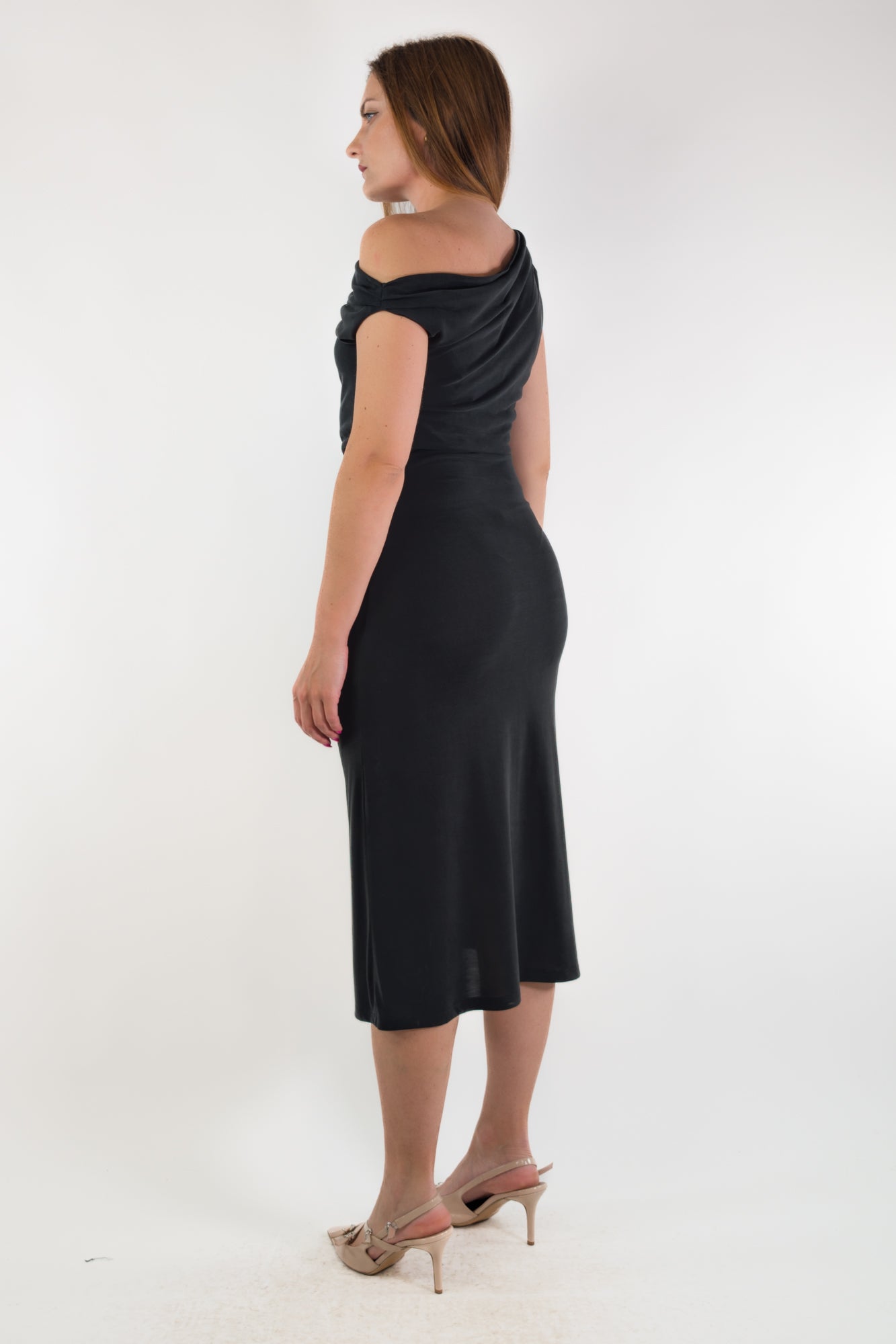 PE26 Susy Mix Abito S3876 Nero
