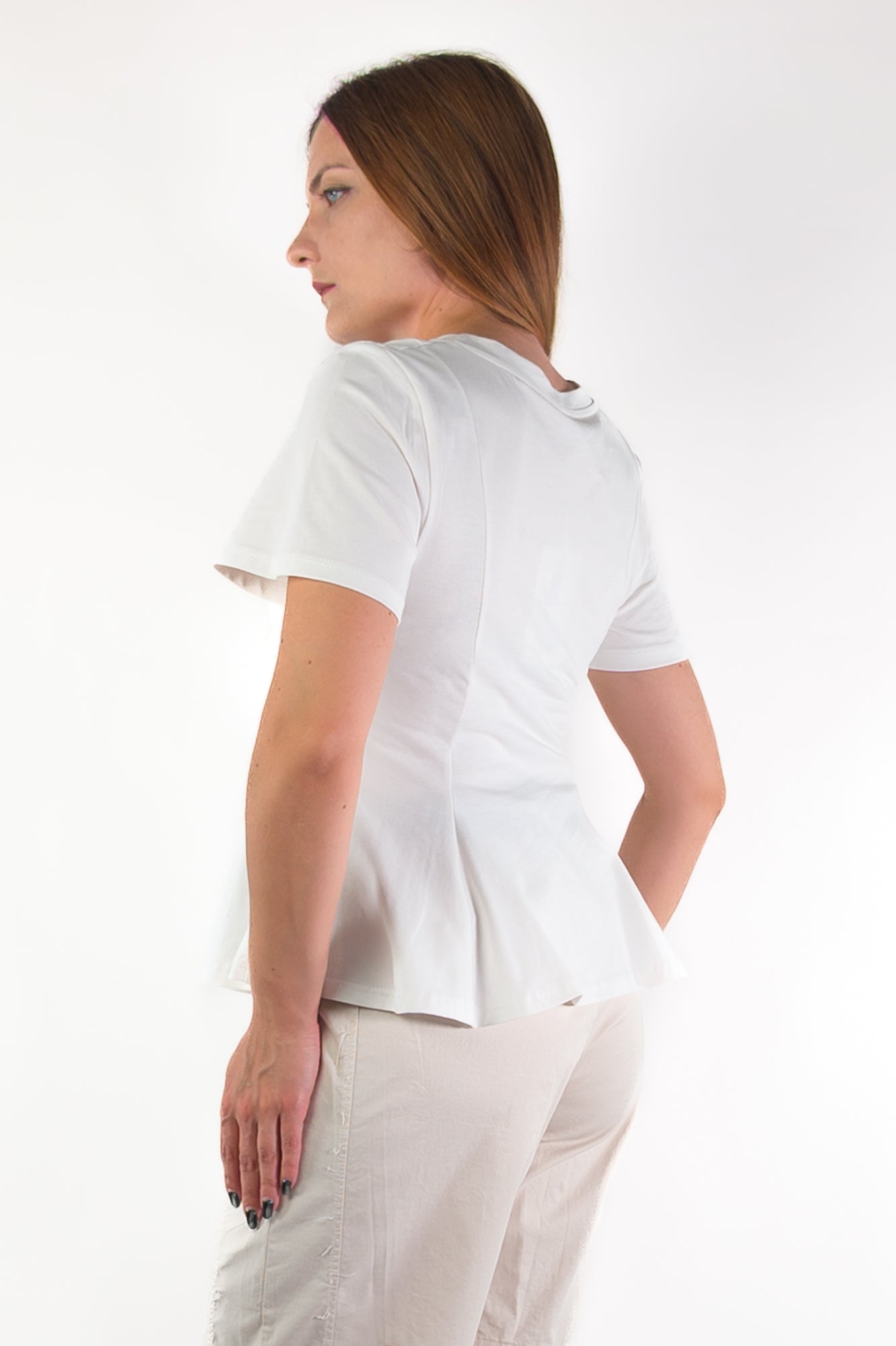 PE26 Susy Mix T-Shirt S00771 Panna