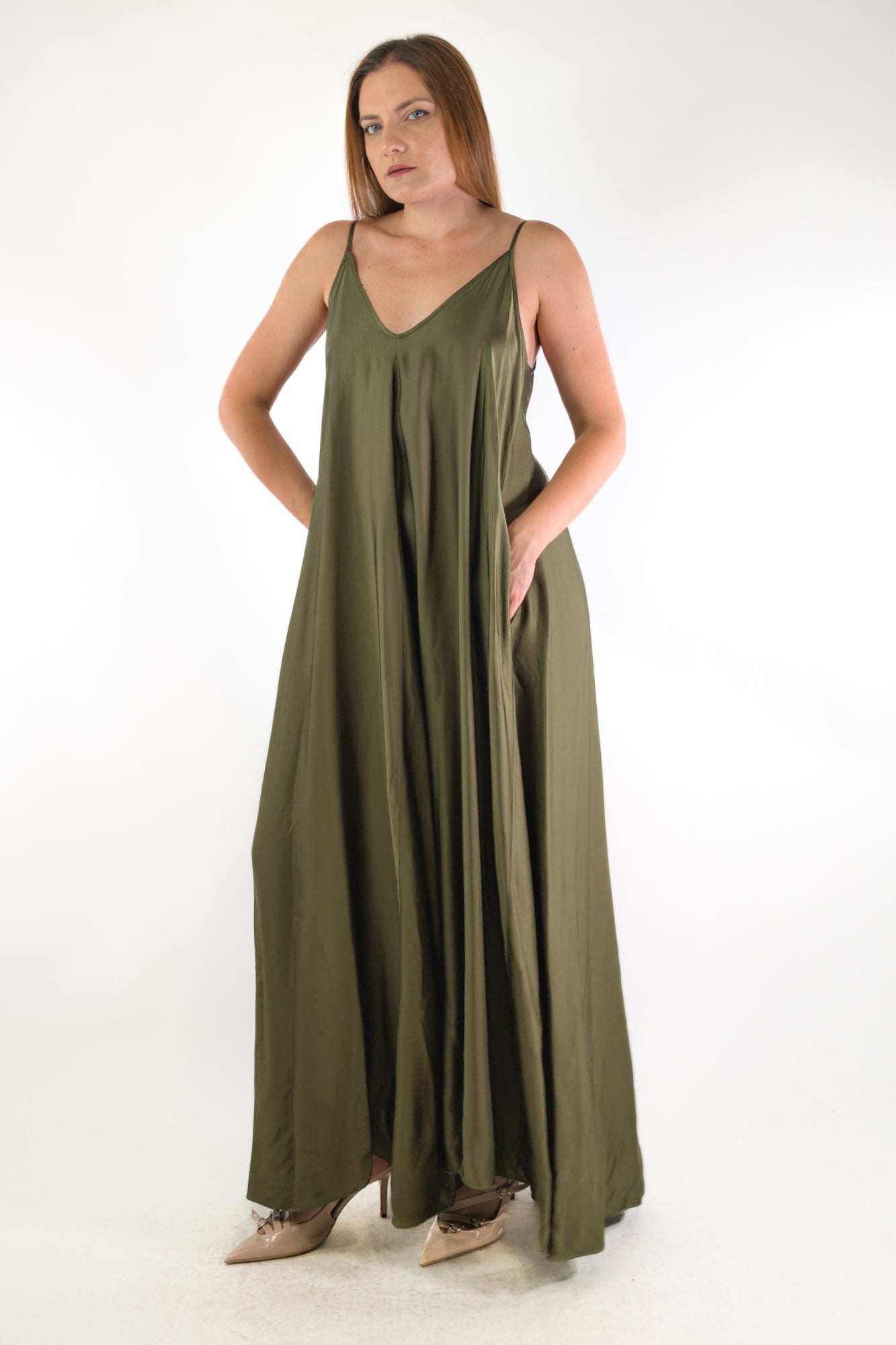 PE26 Tensione In Abito F9135A05QPE26 Verde Militare