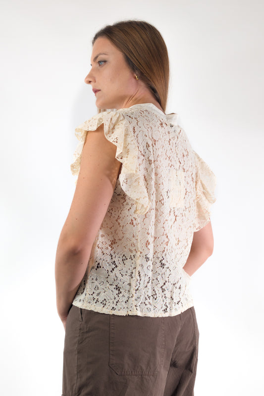 PE26 Susy Mix Camicia 314571 Burro