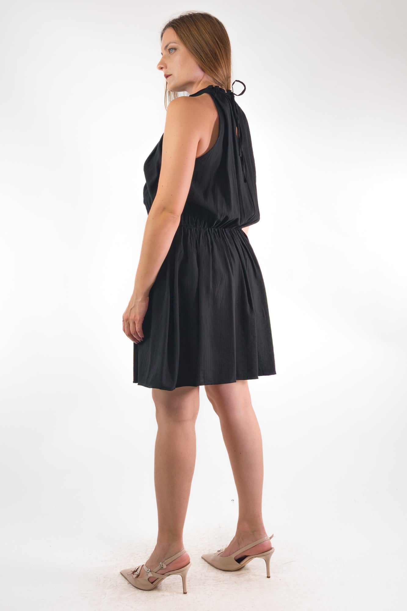 PE26 Susy Mix Abito V12649B580 Nero