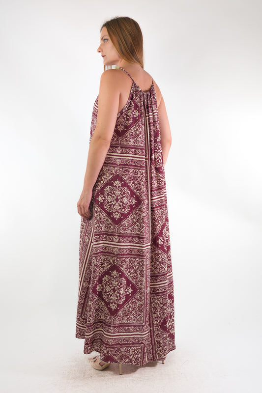 PE26 Susy Mix Abito D2577ST150 Vino