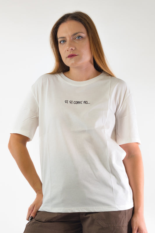 PE26 Luxury T-Shirt 2529 Si Si Come No