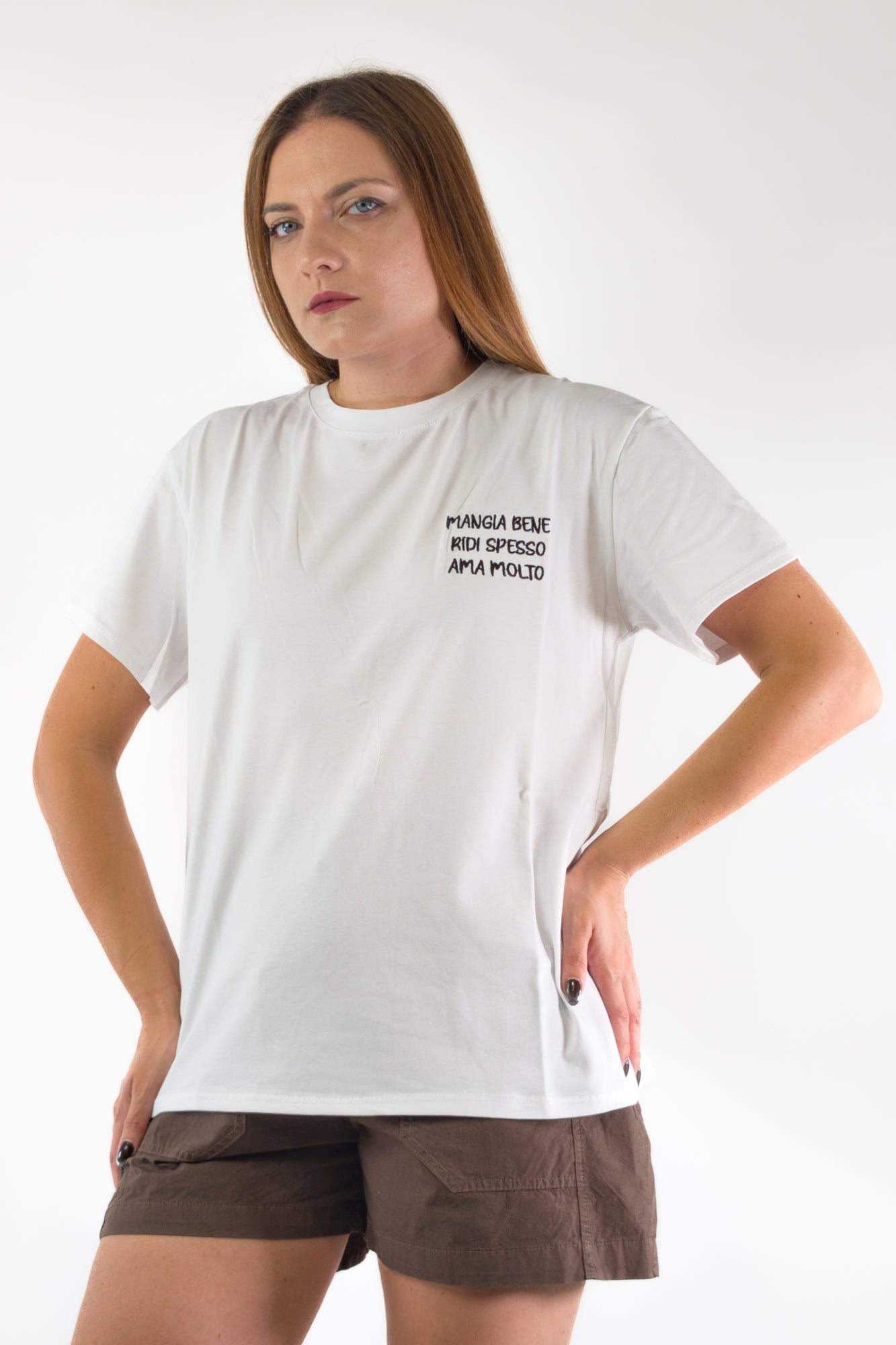 PE26 Luxury T-Shirt C10000 Mangia Bene