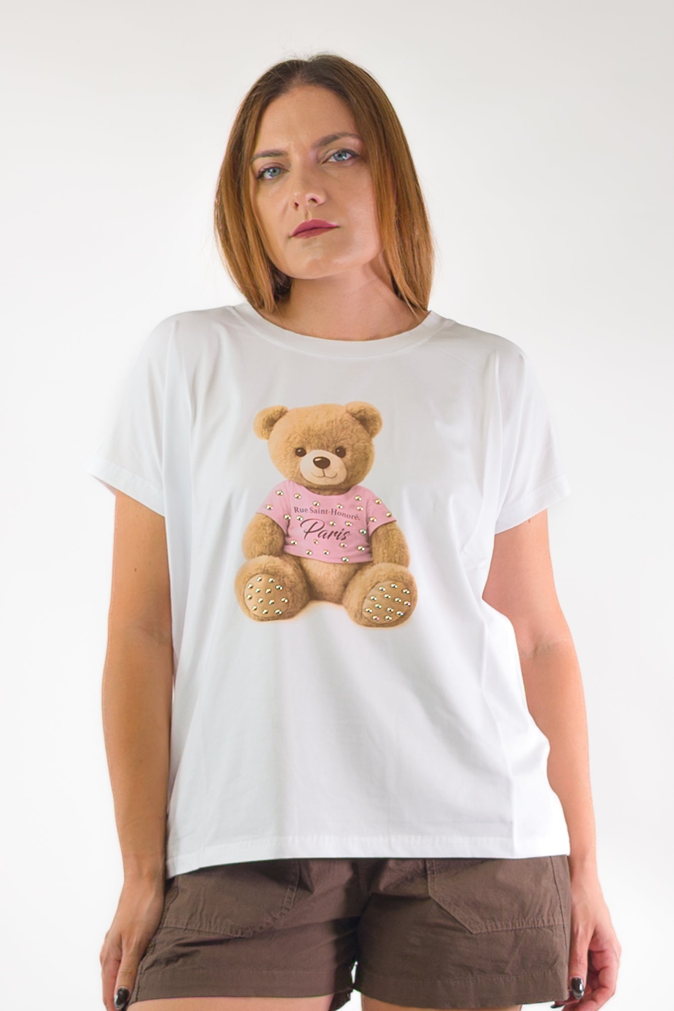 PE26 Luxury T-Shirt 299GR Orso Rosa