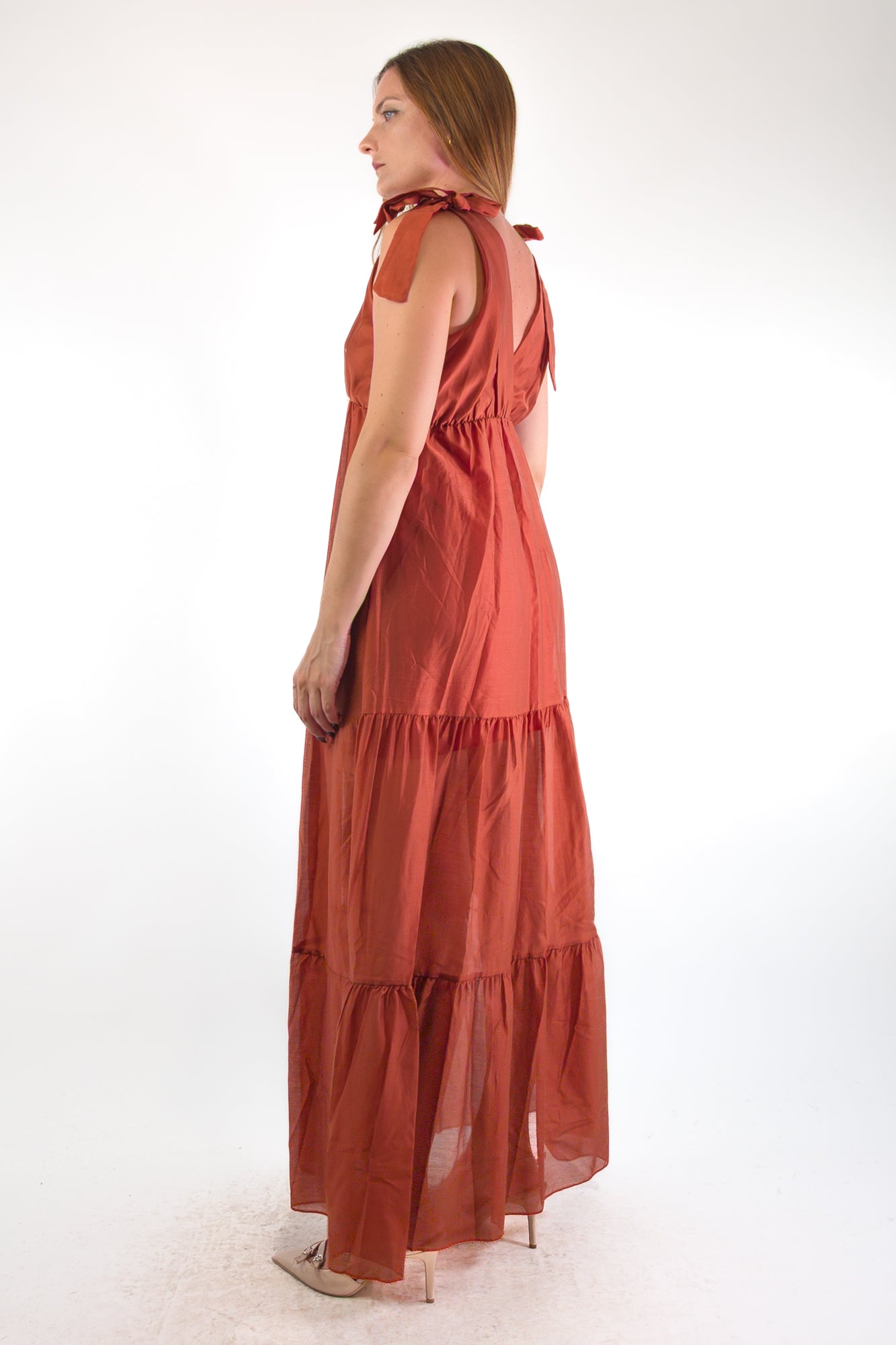 PE26 Luxury Abito 15396 Ruggine